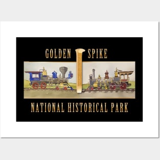 Golden Spike National Historical Park,  Promontory Summit Utah - WelshDesigns Posters and Art